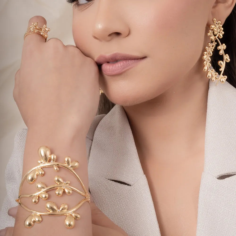 Pulseira Cronato Dourado Feminino