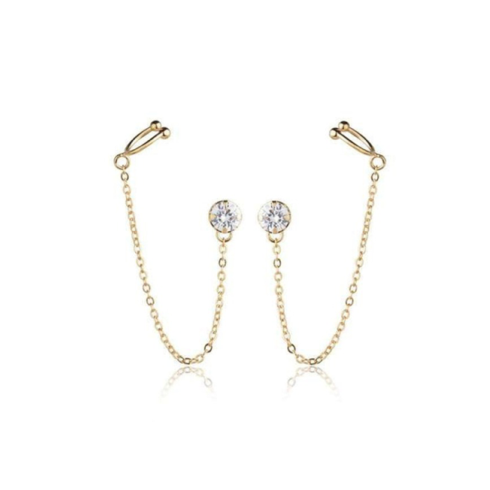 Brinco Luz Piercing Fake