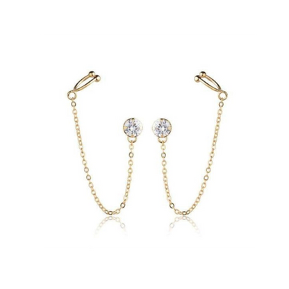 Brinco Luz Piercing Fake