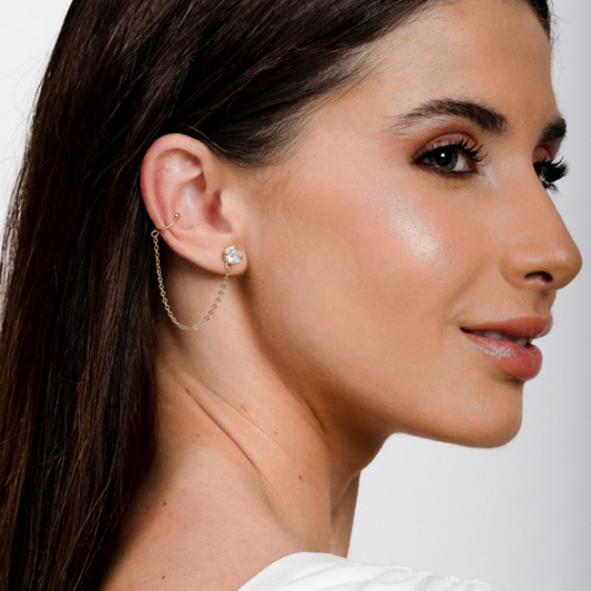Brinco Luz Piercing Fake