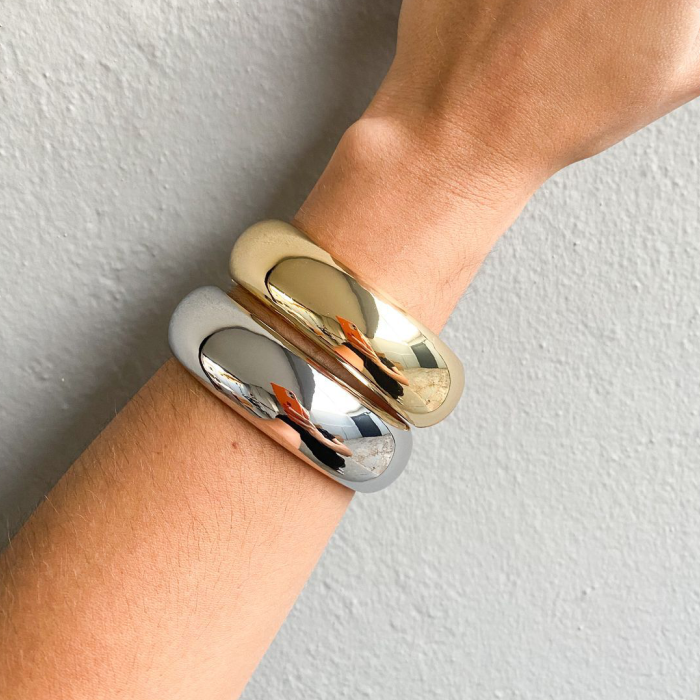 Bracelete Real Bold Ródio