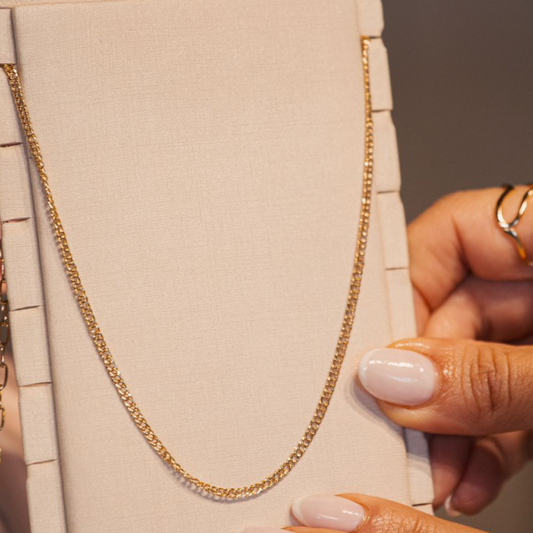 Colar Corrente Groumet Dourado