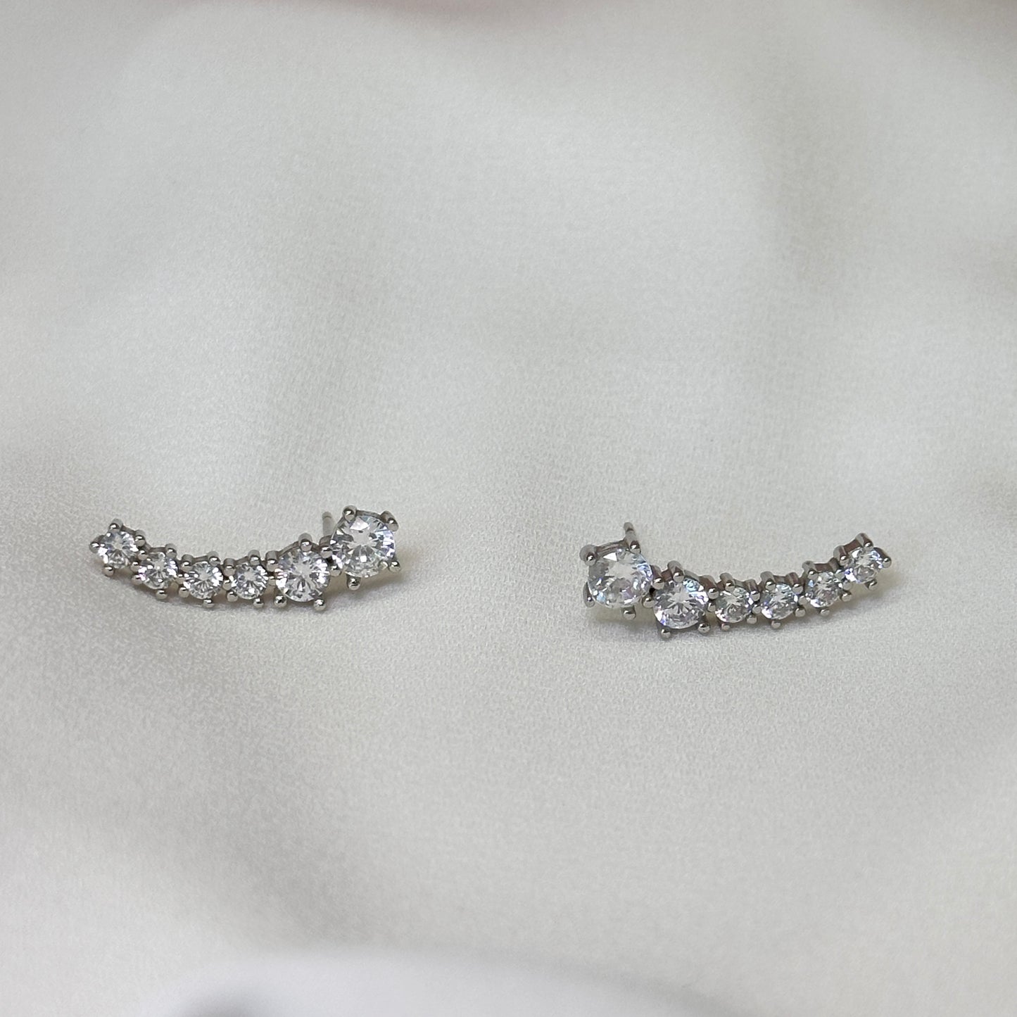 Brinco prata 925, earcuff