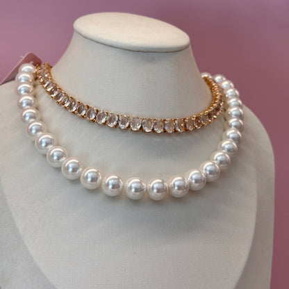 Colar pérolas, gota de sereia