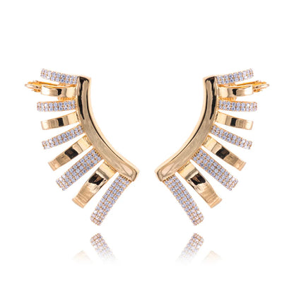 Brinco Erillene Dourado Feminino