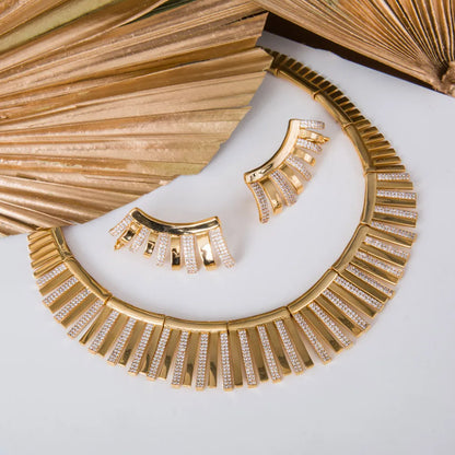 Colar Erillene Dourado Feminino